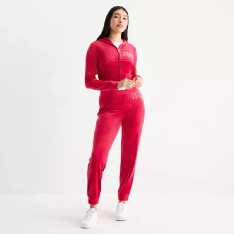 Juicy By Couture Womens Lightweight Juniors Track Jacket