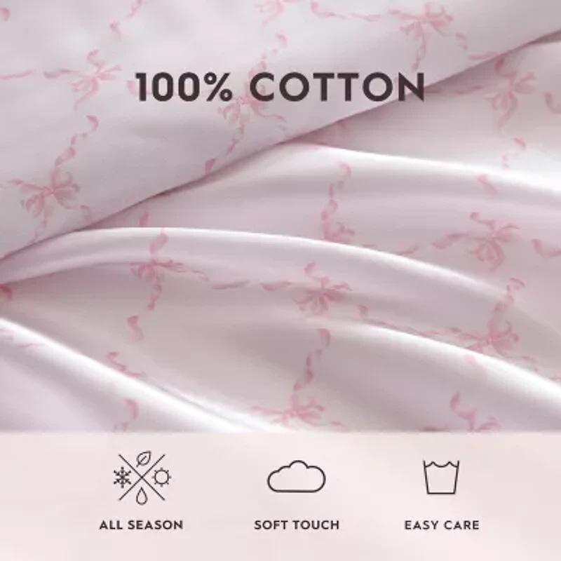Laura Ashley Bow Ribbon Sheet Set