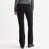 St. John's Bay Womens Tall Mid Rise Bootcut Corduroy Pant