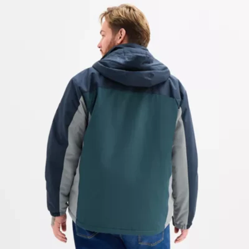 Free Country Mens Water Resistant Big and Tall Midweight Ski Jacket