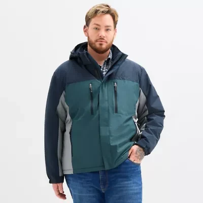 Free Country Mens Water Resistant Big and Tall Midweight Ski Jacket