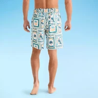 St. John's Bay Mens Abstract Board Shorts