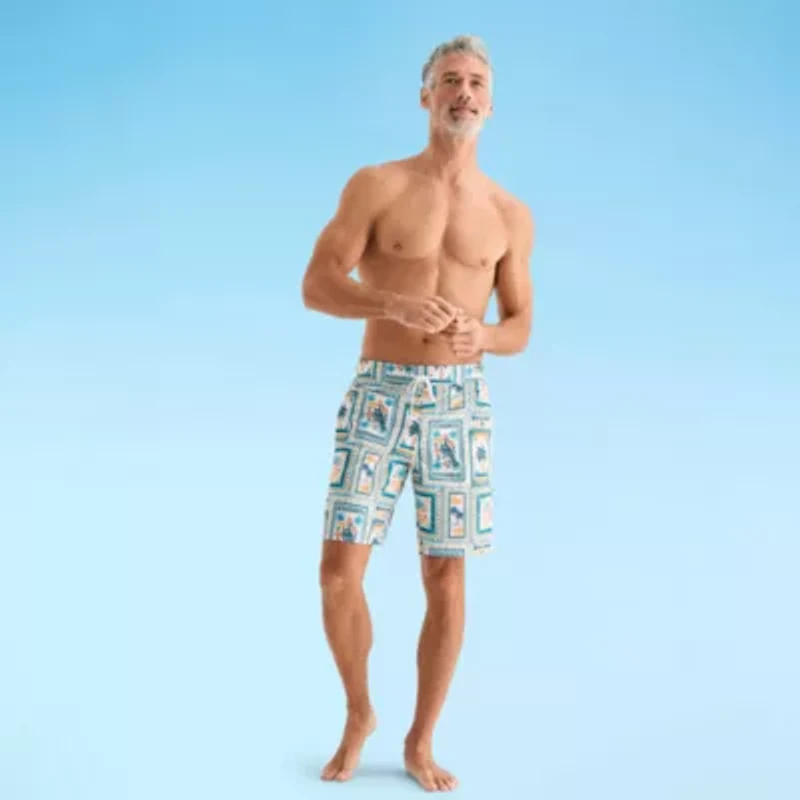 St. John's Bay Mens Abstract Board Shorts