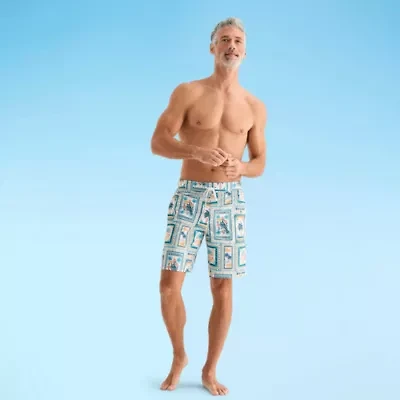 St. John's Bay Mens Abstract Board Shorts
