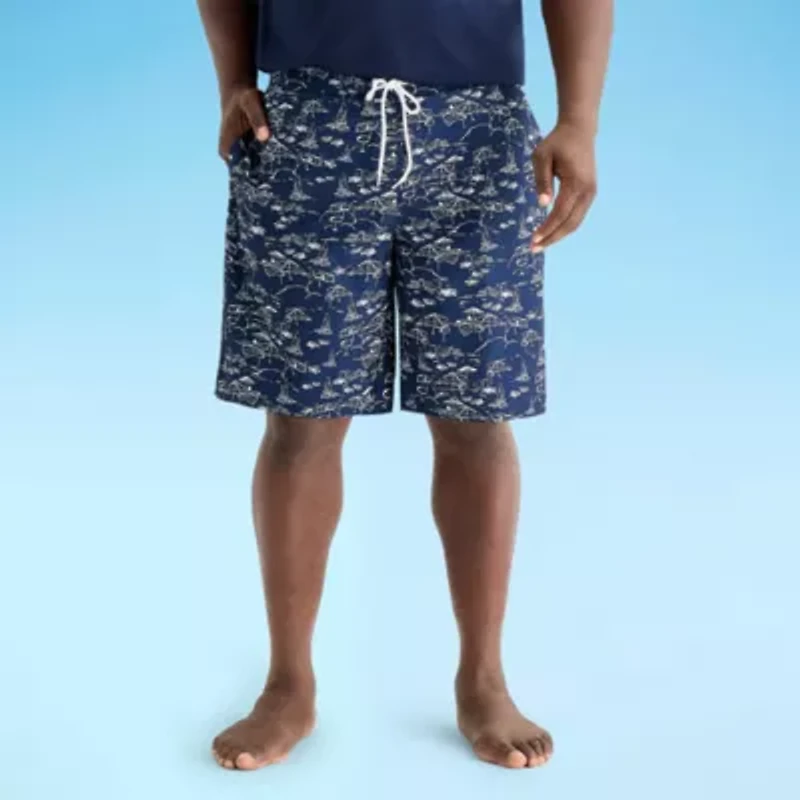 St. John's Bay Mens Floral Big and Tall Board Shorts