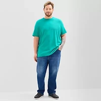 St. John's Bay Super Soft Mens Crew Neck Short Sleeve Big and Tall T-Shirt