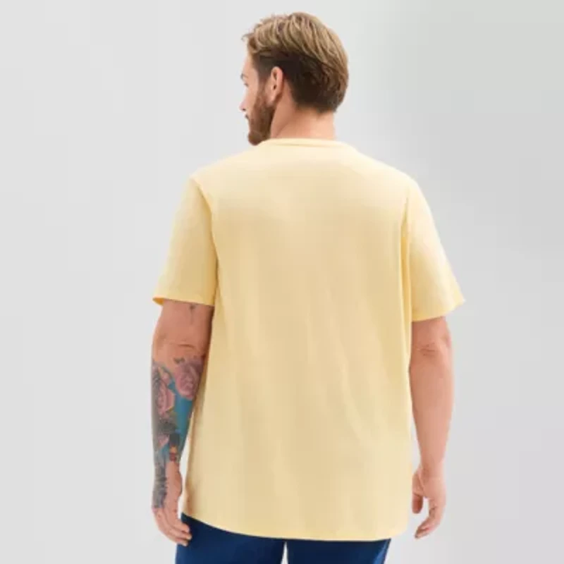 St. John's Bay Super Soft Mens Crew Neck Short Sleeve Big and Tall T-Shirt