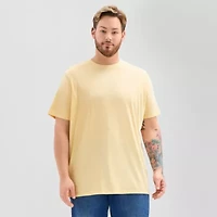 St. John's Bay Super Soft Mens Crew Neck Short Sleeve Big and Tall T-Shirt