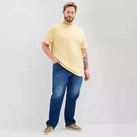 St. John's Bay Super Soft Mens Crew Neck Short Sleeve Big and Tall T-Shirt