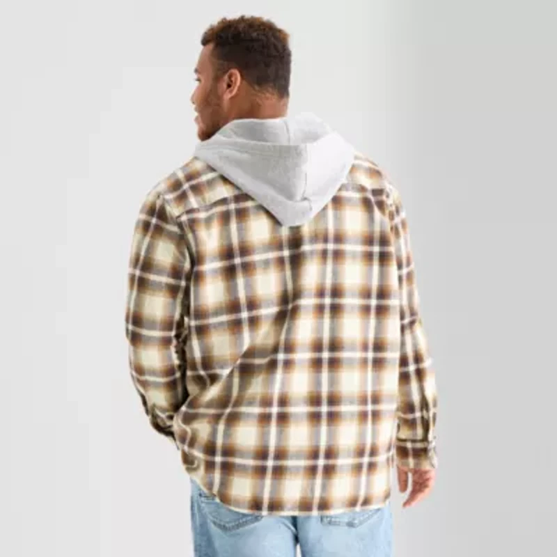 Arizona Mens Big and Tall Shirt Jacket