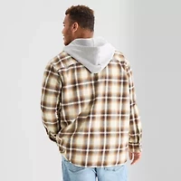 Arizona Mens Big and Tall Shirt Jacket