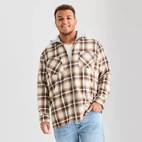 Arizona Mens Big and Tall Shirt Jacket