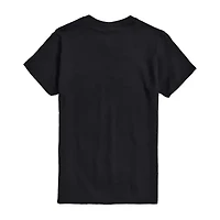 Mens Crew Neck Short Sleeve Regular Fit Marvel Big and Tall Graphic T-Shirt