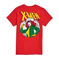 Mens Crew Neck Short Sleeve Regular Fit Marvel Big and Tall Graphic T-Shirt