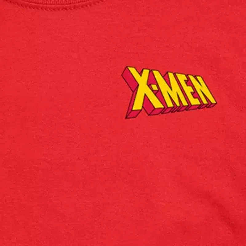 Mens Crew Neck Short Sleeve Regular Fit Marvel Big and Tall Graphic T-Shirt