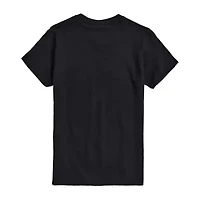 Mens Crew Neck Short Sleeve Regular Fit Marvel Big and Tall Graphic T-Shirt
