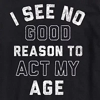 Mens Crew Neck Short Sleeve Regular Fit Big and Tall Graphic T-Shirt