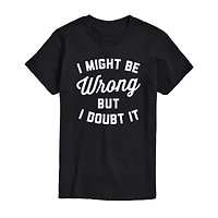 Mens Crew Neck Short Sleeve Regular Fit Big and Tall Graphic T-Shirt