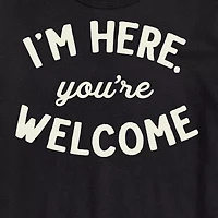 Mens Crew Neck Short Sleeve Regular Fit Big and Tall Graphic T-Shirt