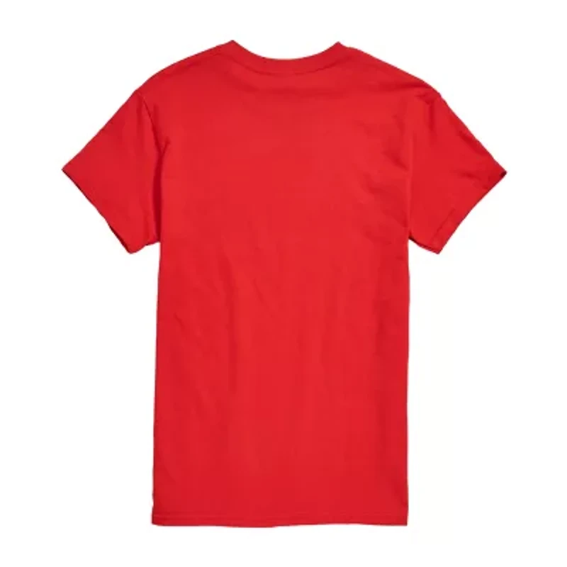 Mens Crew Neck Short Sleeve Regular Fit Woody Big and Tall Graphic T-Shirt