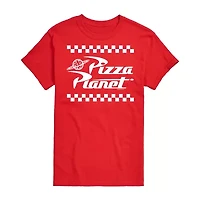 Mens Crew Neck Short Sleeve Regular Fit Woody Big and Tall Graphic T-Shirt