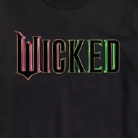 Mens Crew Neck Short Sleeve Regular Fit Wicked Big and Tall Graphic T-Shirt