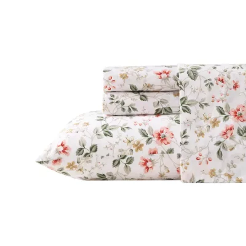 Laura Ashley Meadow Floral Sheet Set