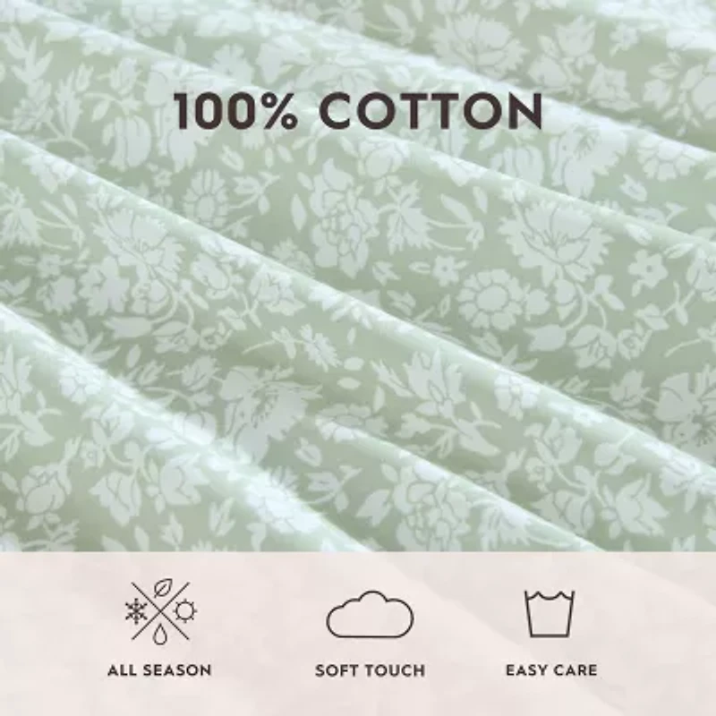 Laura Ashley Heirloom Ditzy Sheet Set