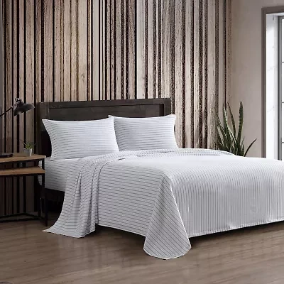 Eddie Bauer Ticking Stripe Sheet Set