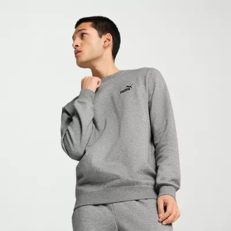 PUMA Essential Mens Crew Neck Long Sleeve Sweatshirt