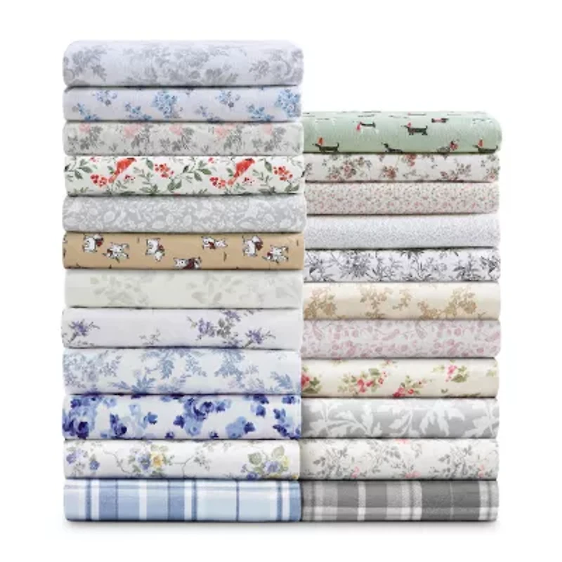 Laura Ashley Jolly Cardinal Sheet Set