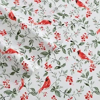 Laura Ashley Jolly Cardinal Sheet Set