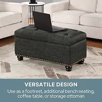Designs4Comfort 7th Avenue Storage Ottoman