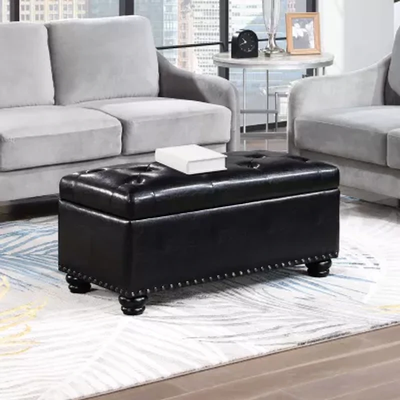 Designs4Comfort 7th Avenue Storage Ottoman