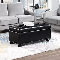 Designs4Comfort 7th Avenue Storage Ottoman