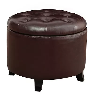 Designs4Comfort Round Ottoman