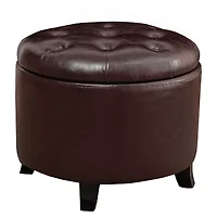 Designs4Comfort Round Ottoman
