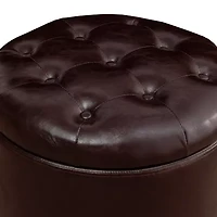 Designs4Comfort Round Ottoman