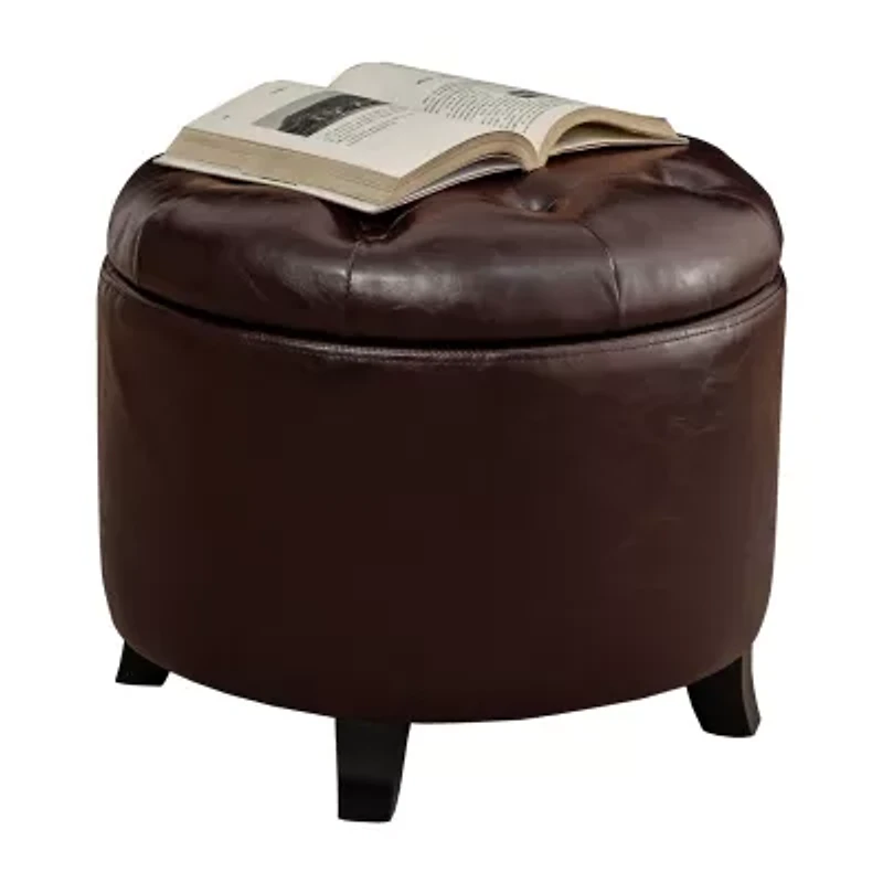 Designs4Comfort Round Ottoman