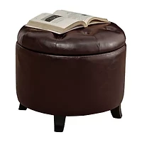 Designs4Comfort Round Ottoman