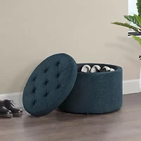 Designs4comfort Round Shoe Ottoman