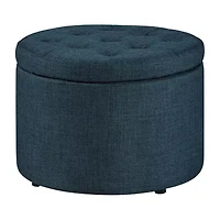 Designs4comfort Round Shoe Ottoman