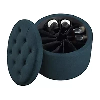 Designs4comfort Round Shoe Ottoman