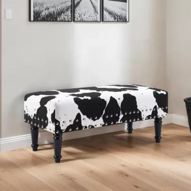 Designs4comfort Cushioned Ottoman