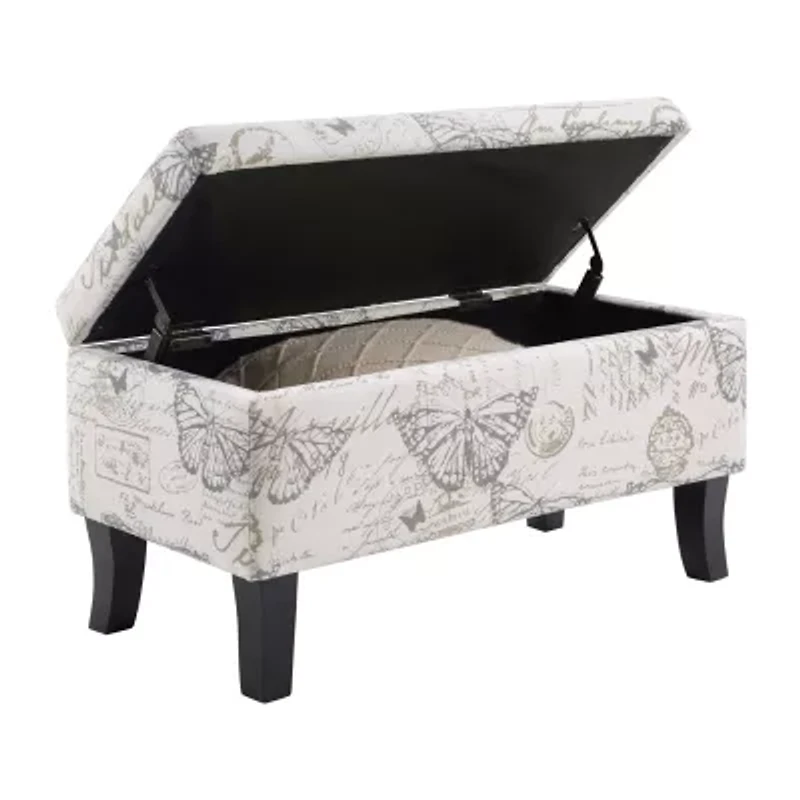 Designs4comfort Storage Lift-Top Ottoman
