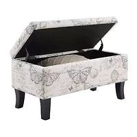 Designs4comfort Storage Lift-Top Ottoman
