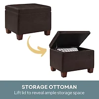 Madison Cushioned Ottoman