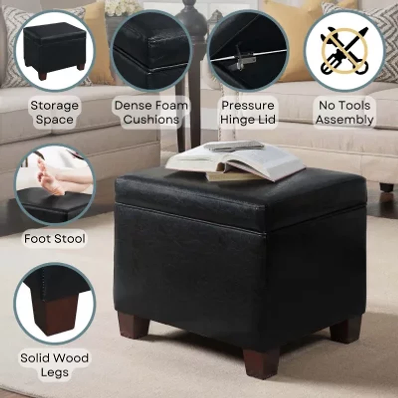 Madison Cushioned Ottoman