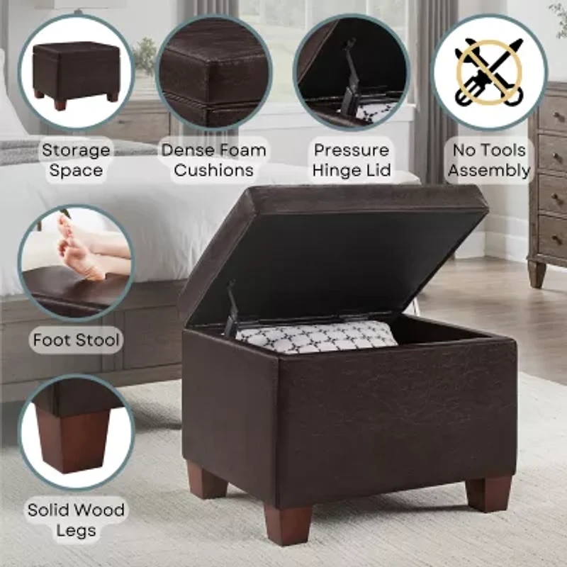 Madison Cushioned Ottoman