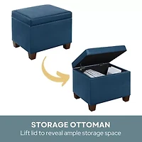 Madison Storage Ottoman